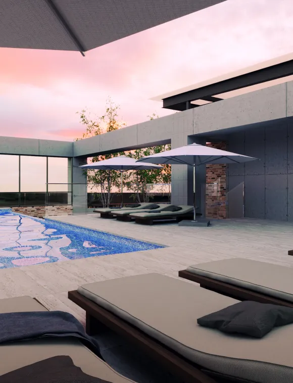 Lagrand_Venta de departamentos en
Torreón_Alberca